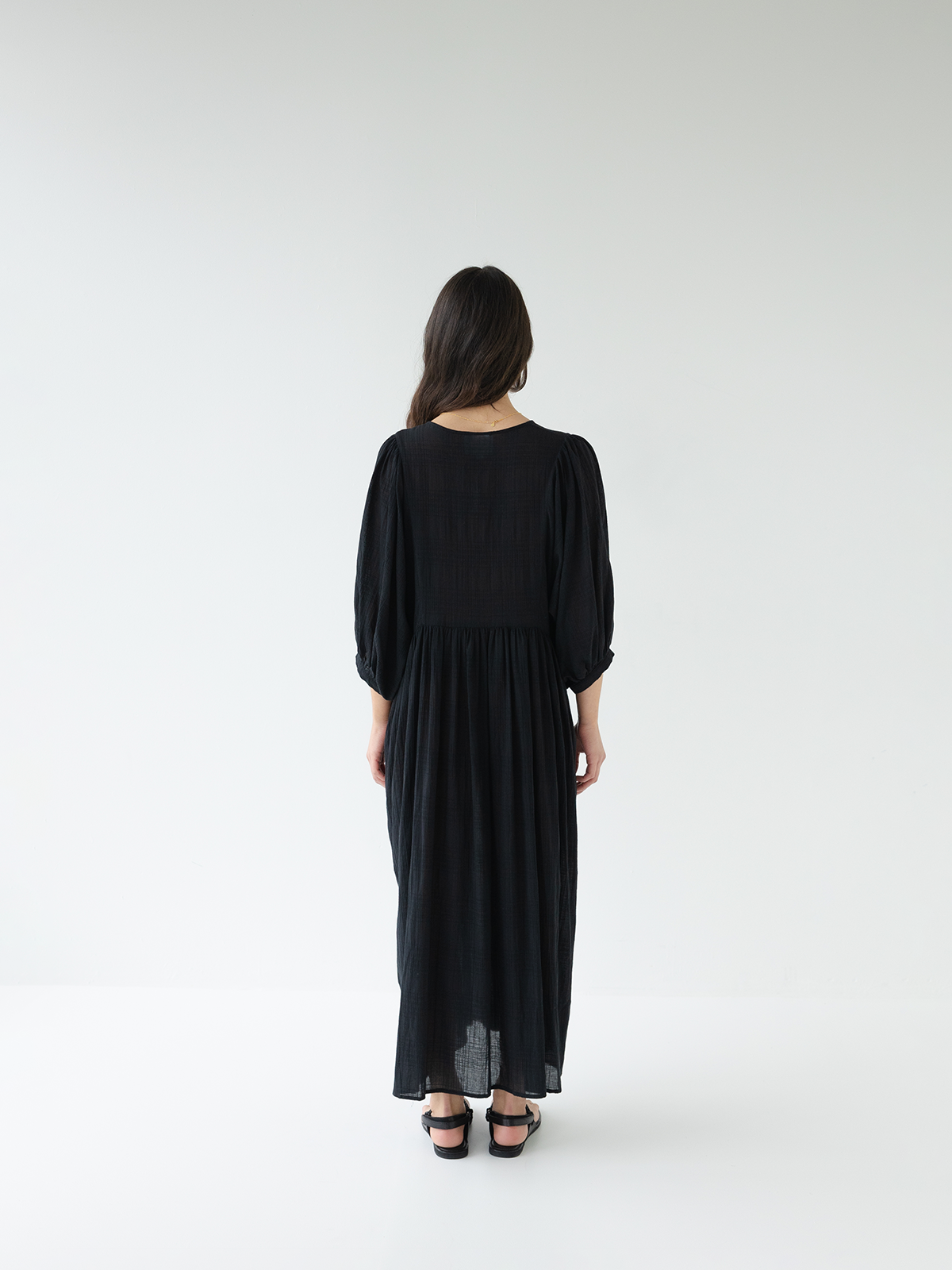 Cotton Midi Dress