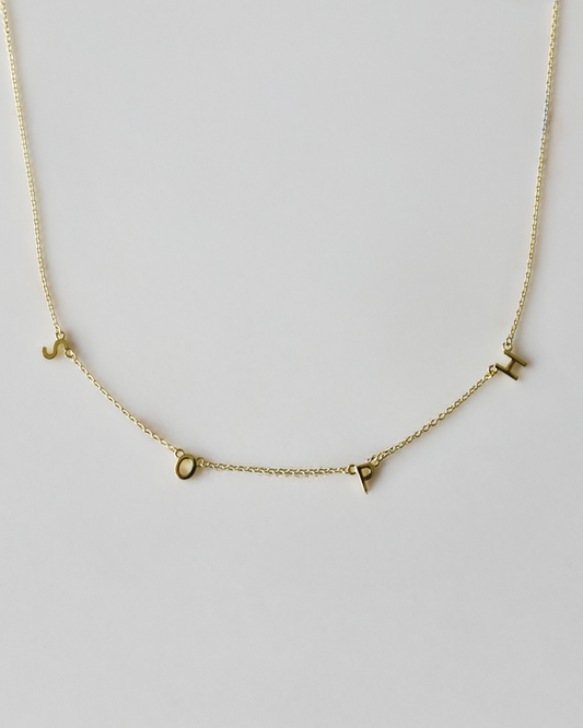 Choose Your Letters Necklace