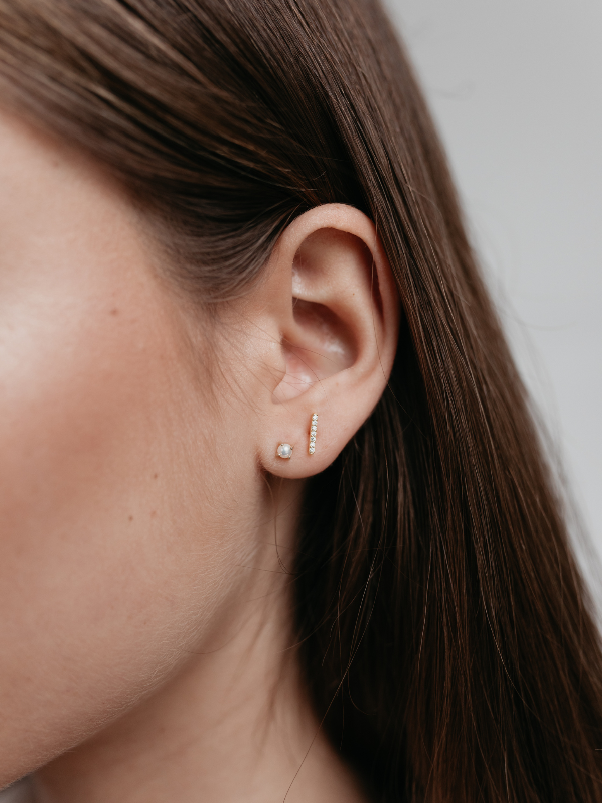Mini Pearl Studs