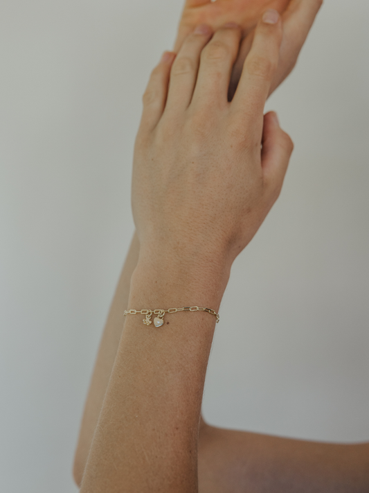 Charm Bracelet - Gold Plated