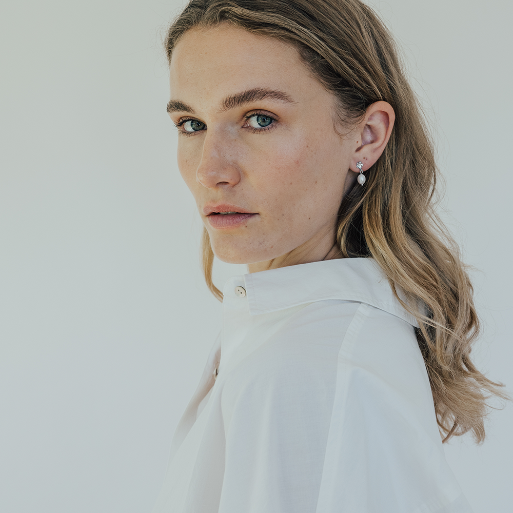 Pearly Daisy Day Studs
