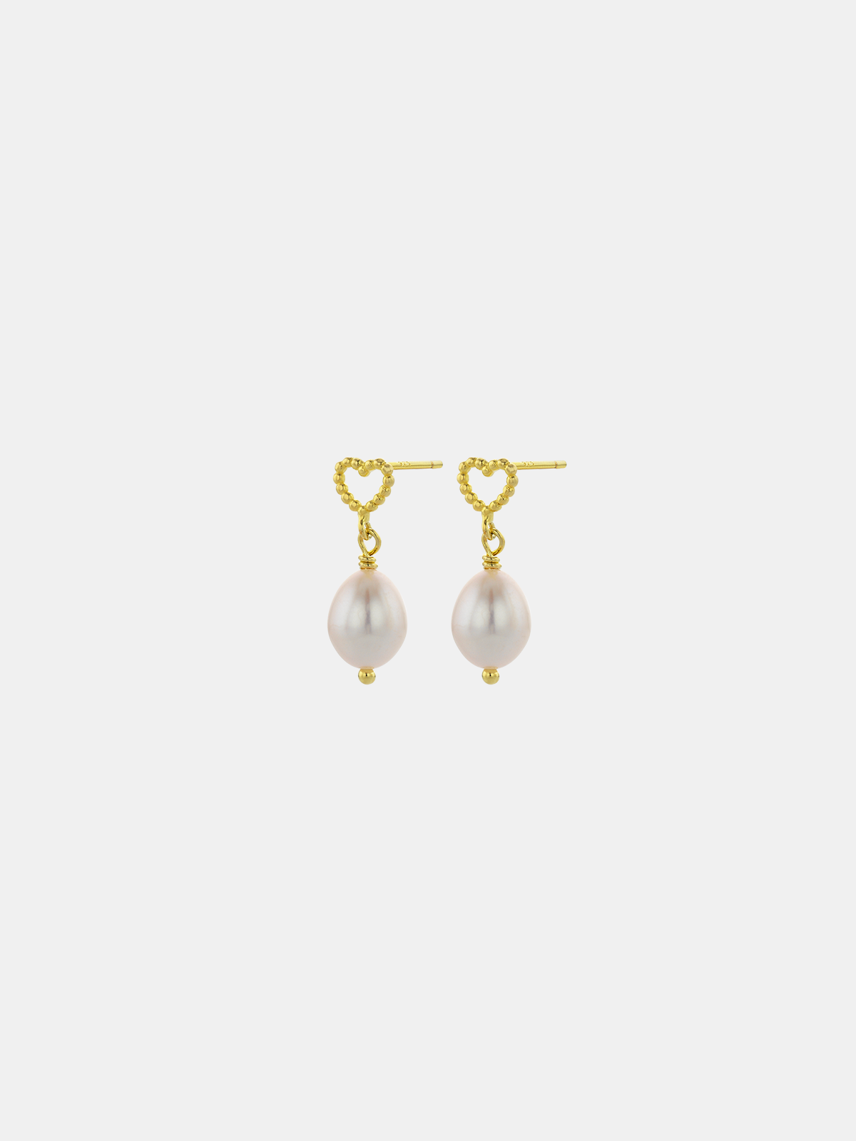 Pearly Dotty Love Studs