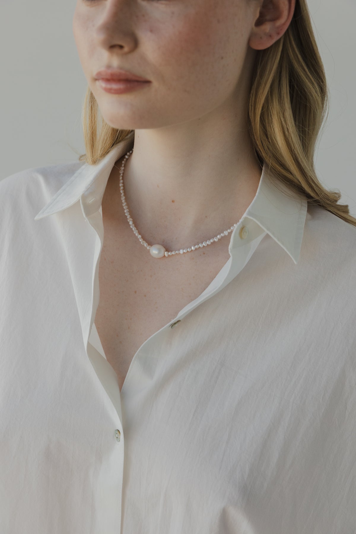 Prima Pearl Necklace