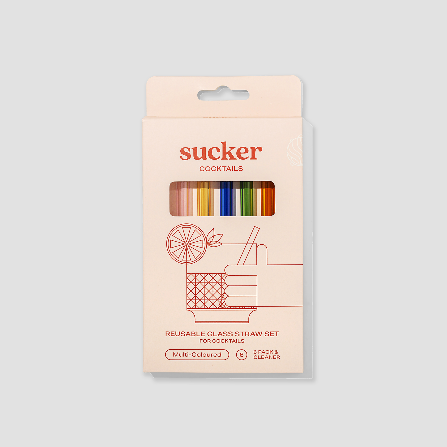 Cocktail Glass Drinking Straws