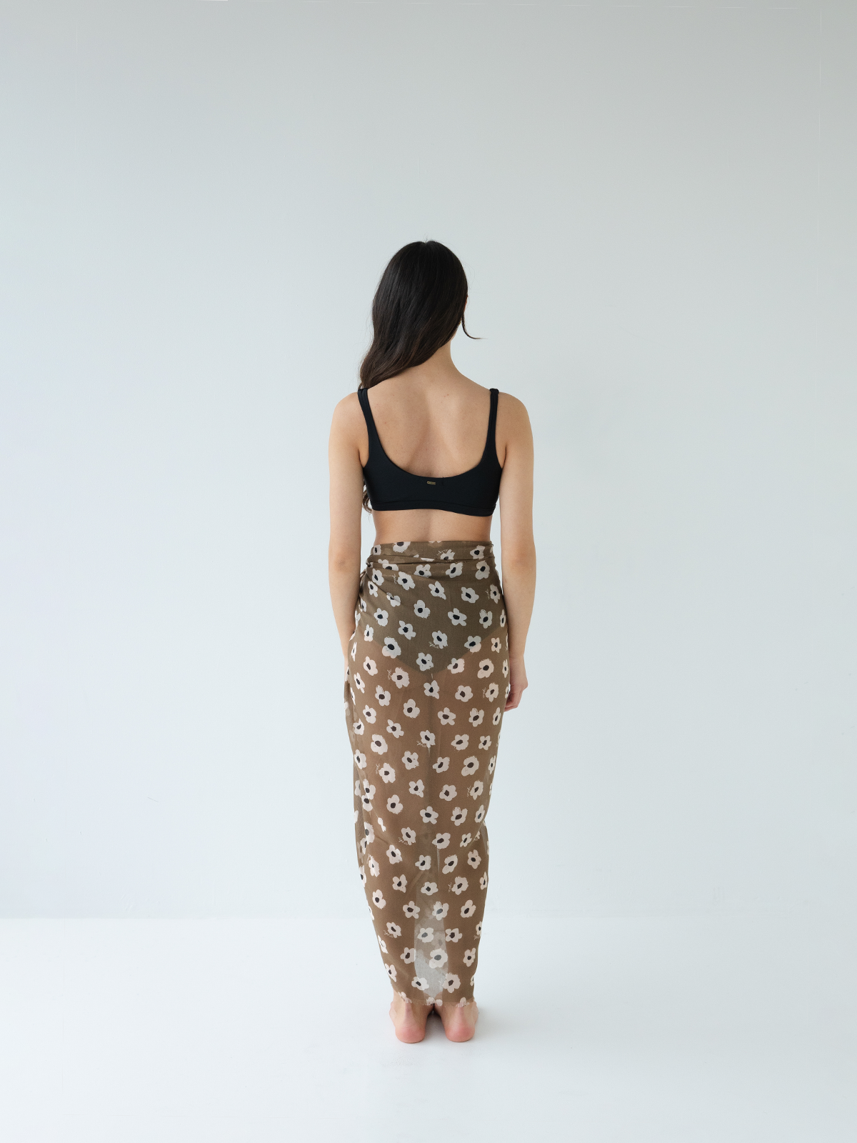 Daisy Day Maxi Scarf Moss