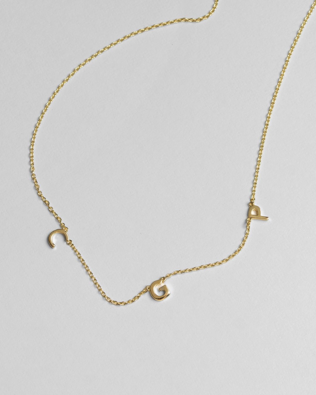 Personalised Necklace - Solid Gold