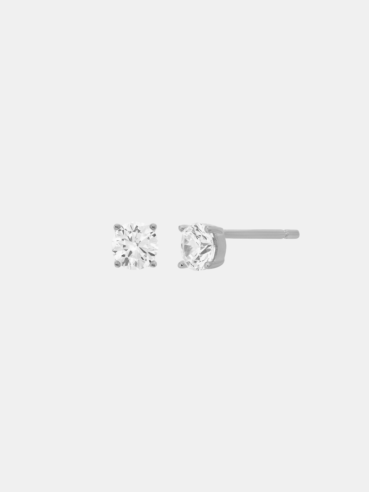 Solitaire Round Studs