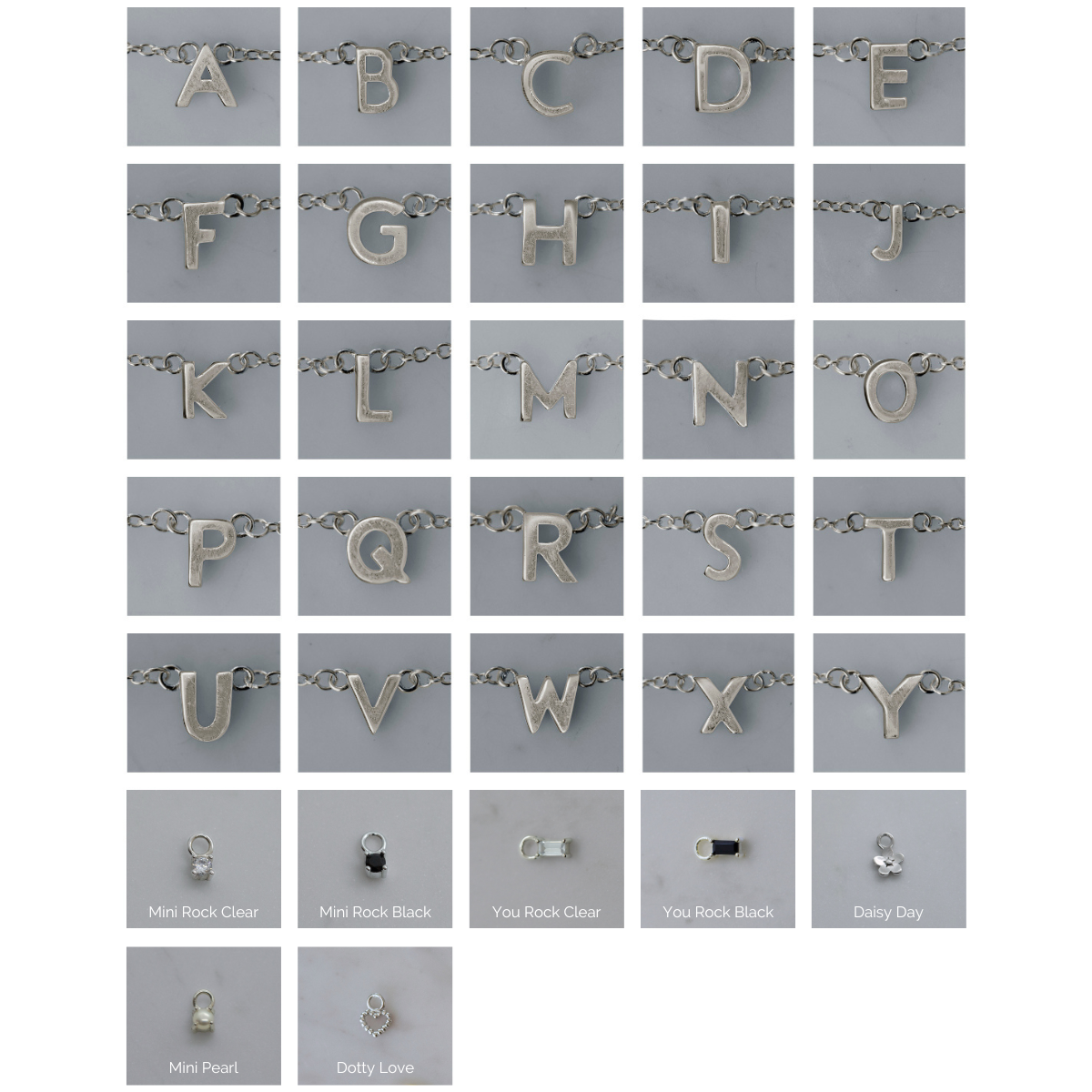 Choose Your Letters Bracelet