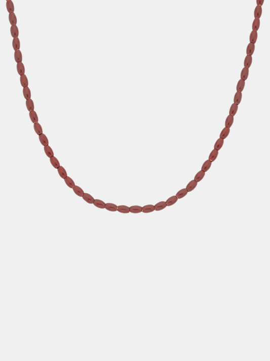 Enamel Bead Necklace