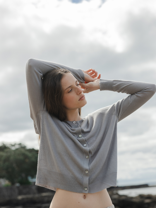 Knit Button Cardigan