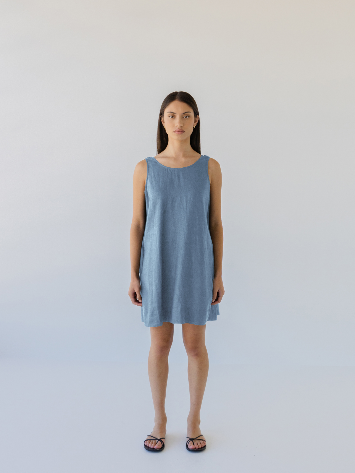 Linen Mini Dress