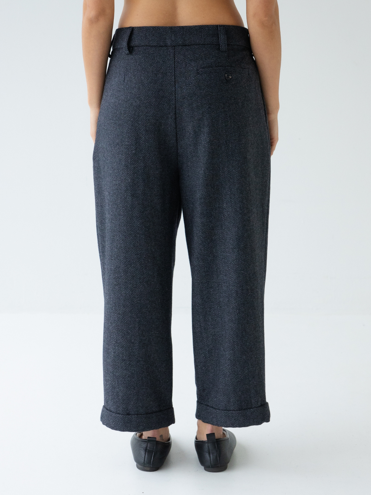 Pleated Pant Wool
