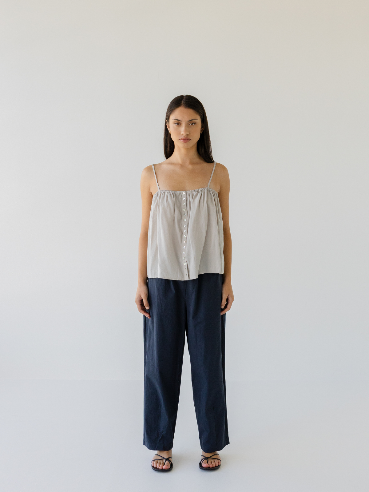 Shell Buttons Camisole