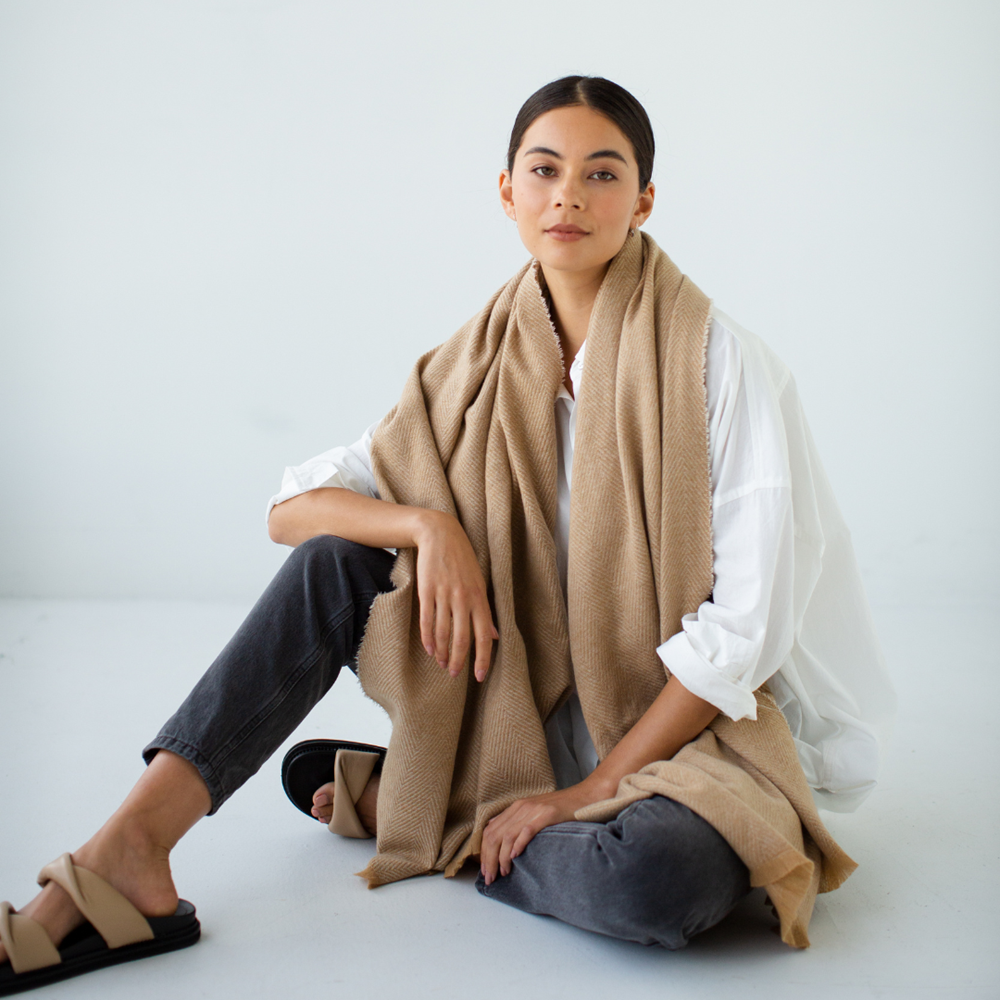 Hey Herringbone Scarf