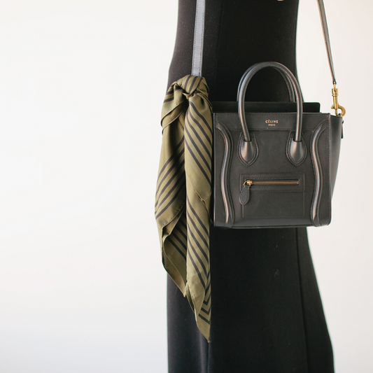 Lovely Lines Silk Scarf