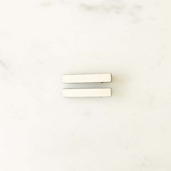 Straight Clips (set of two)