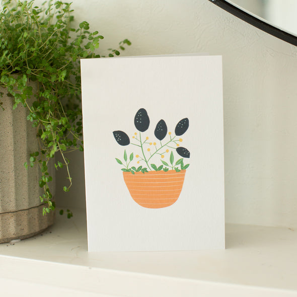 Terracotta Plant Pot Card
