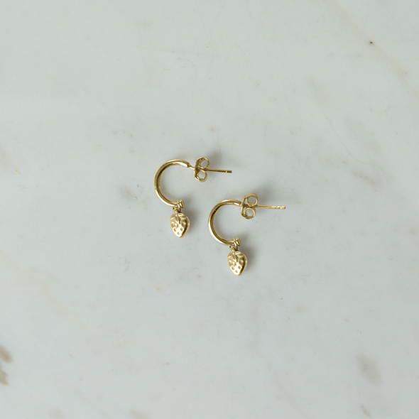 Berry Sweet Hoop Studs