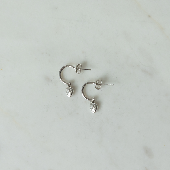 Berry Sweet Hoop Studs