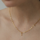 Little Letter Links Necklace