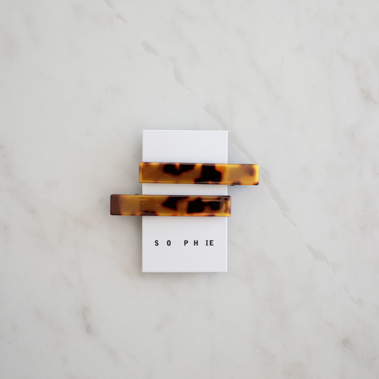 Straight Clips (set of two)