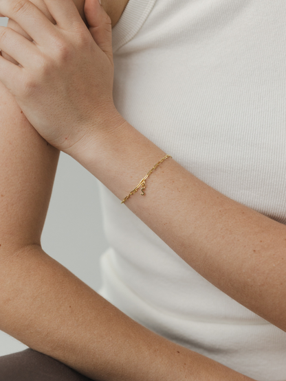 Little Letter Links Bracelet
