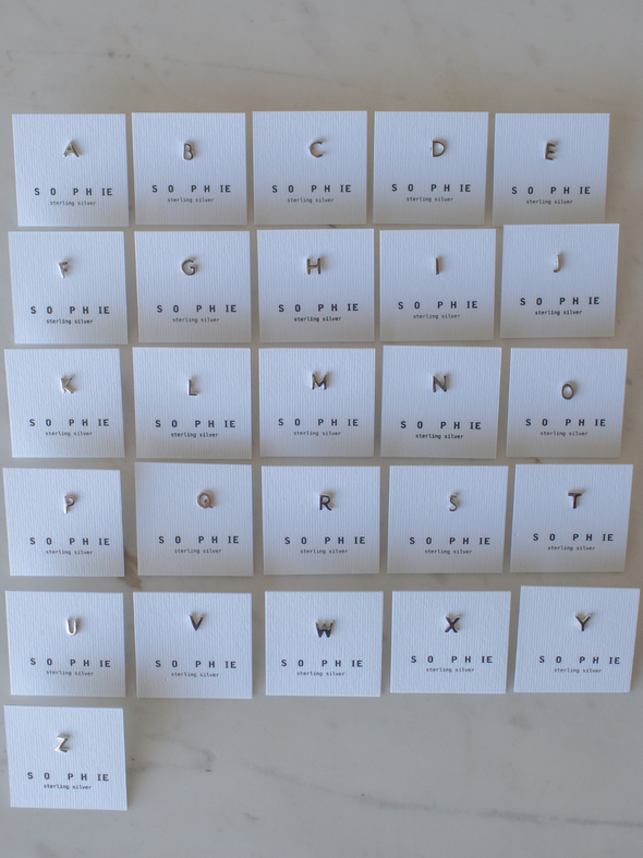 Little Letter Stud