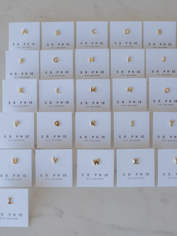 Little Letter Stud