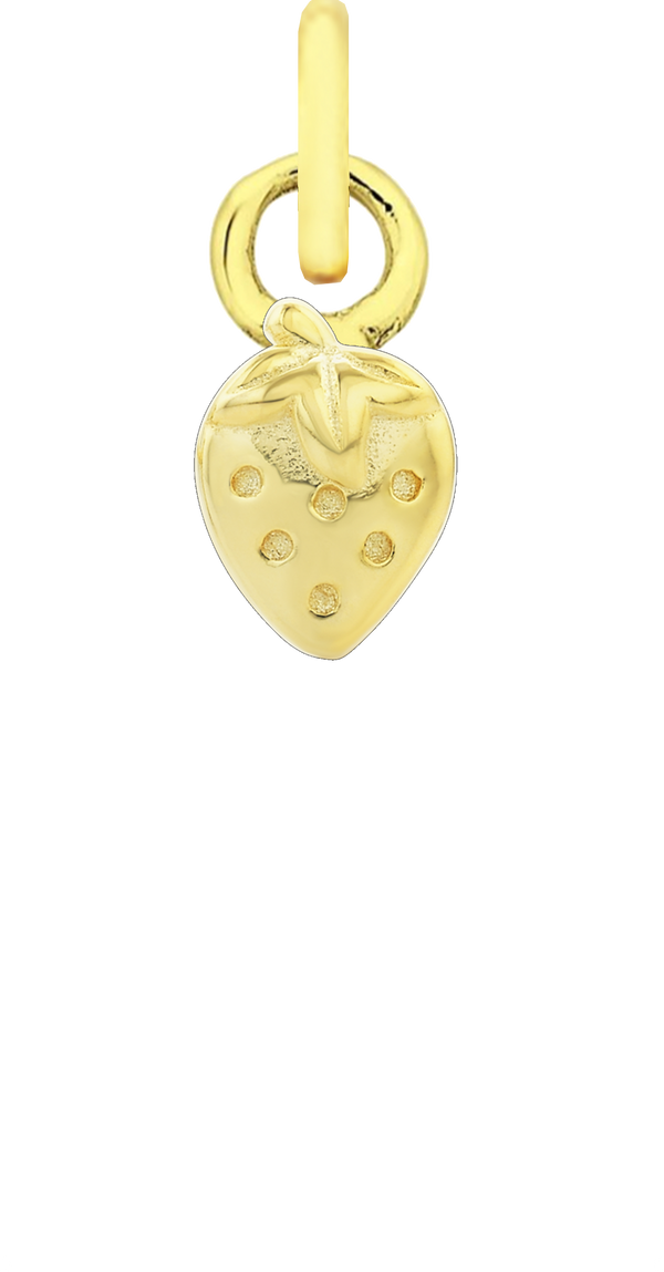 Charm Single Pendant - Gold / Icons - Berry Sweet