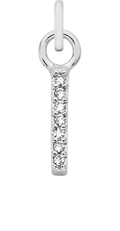 Charm Single Pendant - Silver / Icons