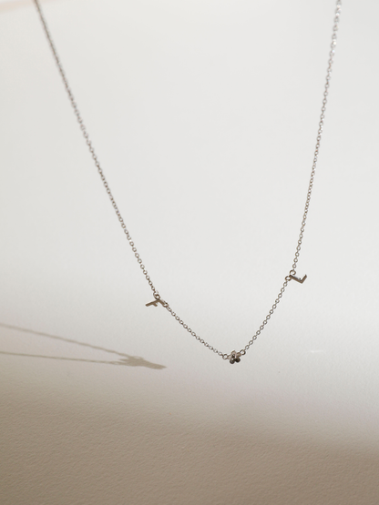 Choose Your Letters Necklace
