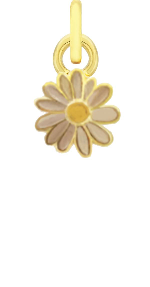 Charm Single Pendant - Gold / Icons - Chamomile