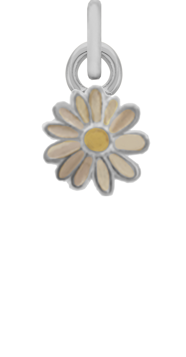 Charm Single Pendant - Silver / Icons - Chamomile