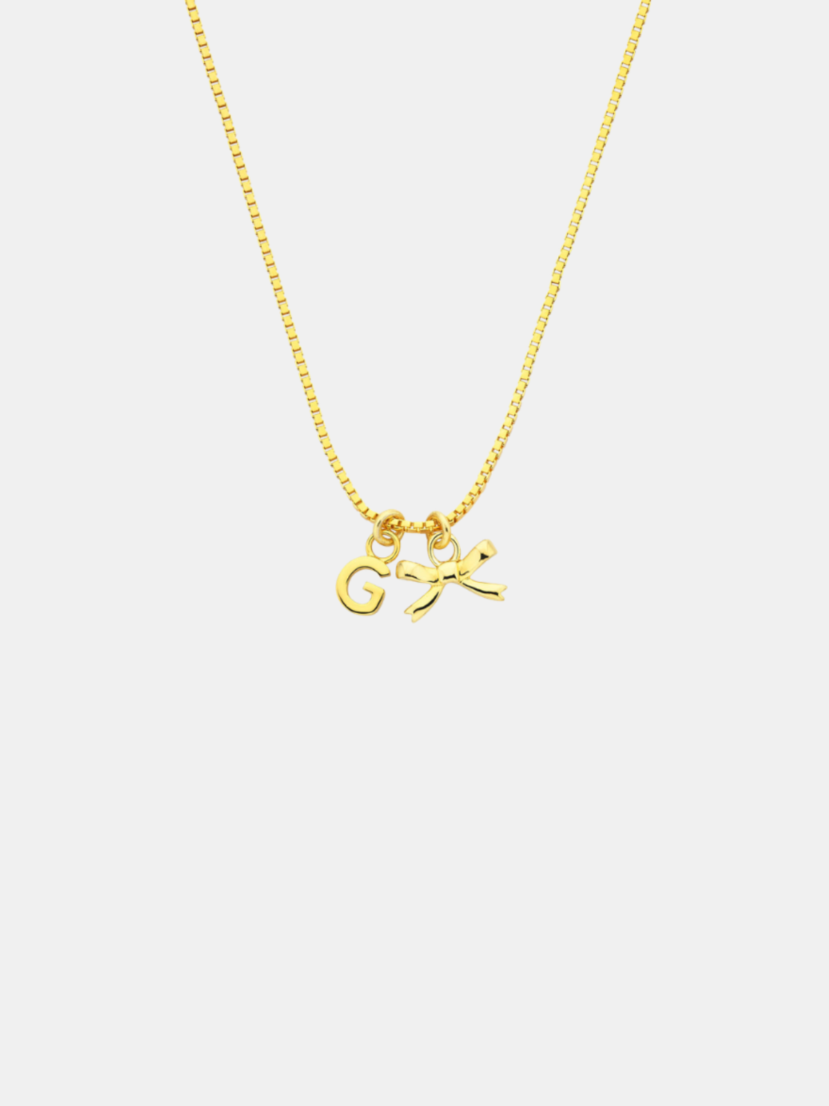 Charm Necklace - Gold Plated