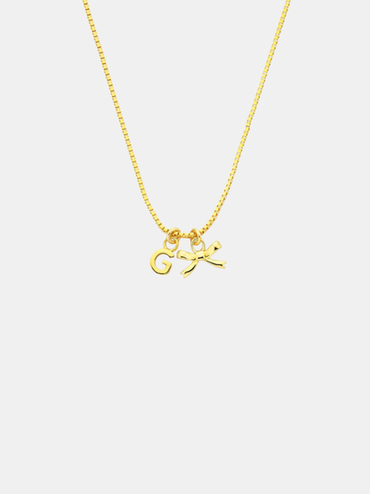 Charm Necklace - Gold Plated