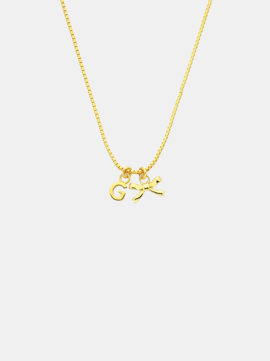 Charm Necklace - Gold Plated