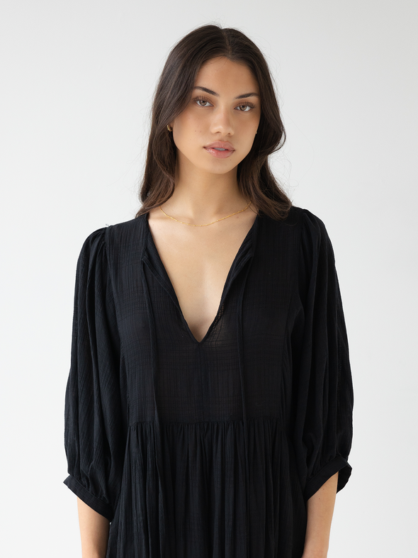 Cotton Midi Dress