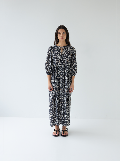 Cotton Midi Dress