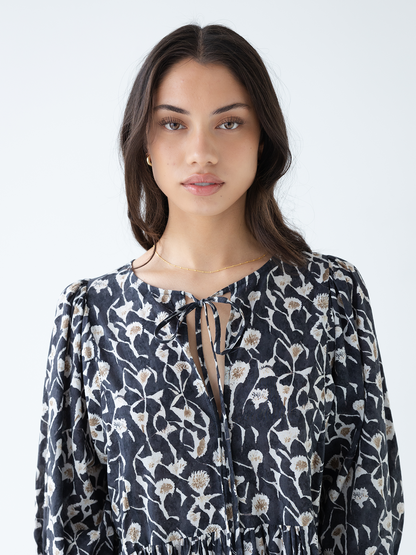 Cotton Midi Dress