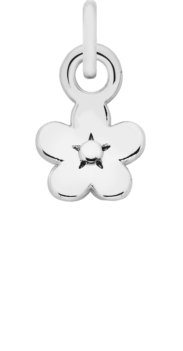 Charm Single Pendant - Silver / Icons - Daisy Day