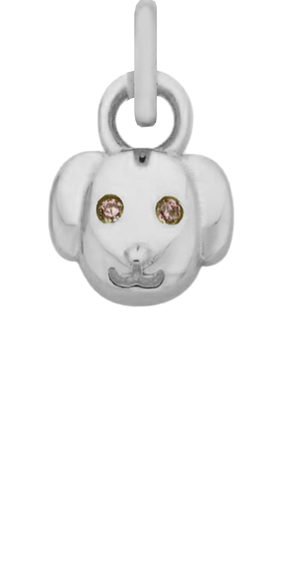 Charm Single Pendant - Silver / Pets - Doggie