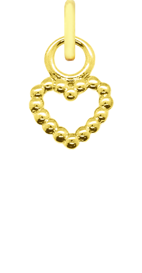 Charm Single Pendant - Gold / Icons - Dotty Love