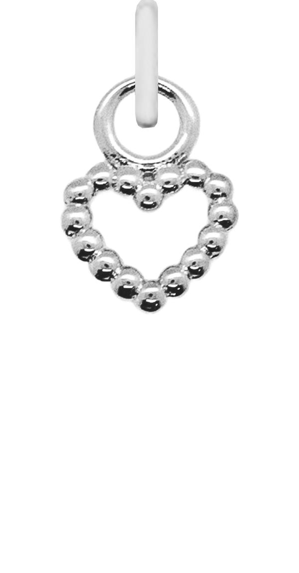 Charm Single Pendant - Silver / Icons - Dotty Love
