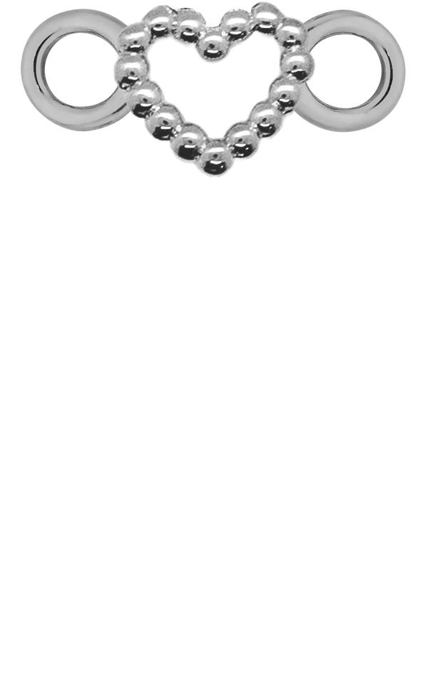 Personalised Single Pendant - Silver / Icons - Dotty Love