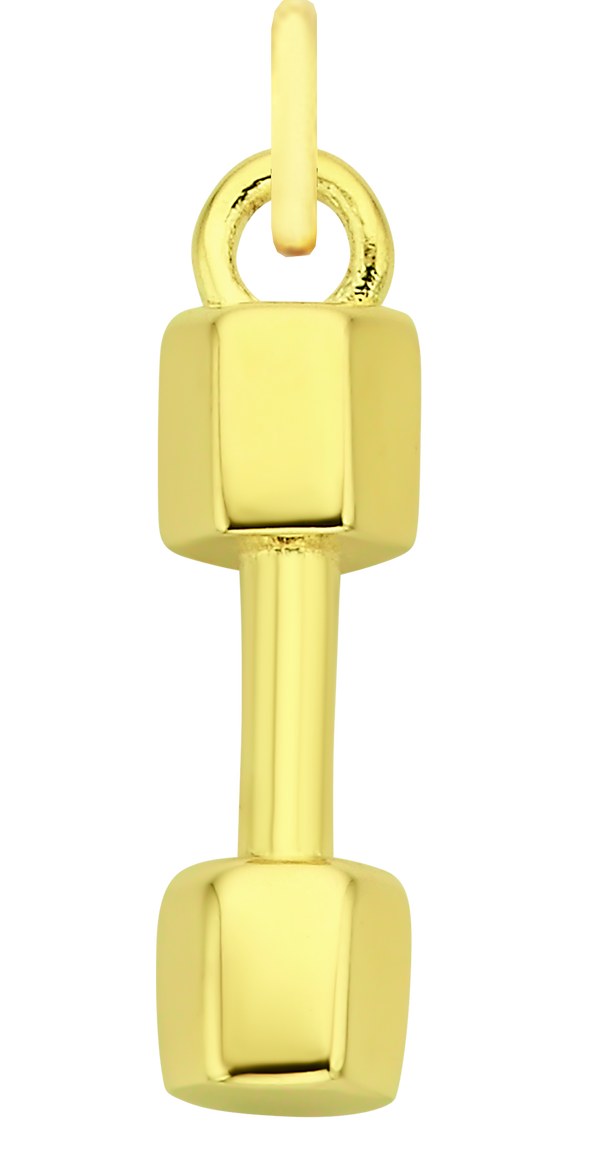 Charm Single Pendant - Gold / Sports - Weight