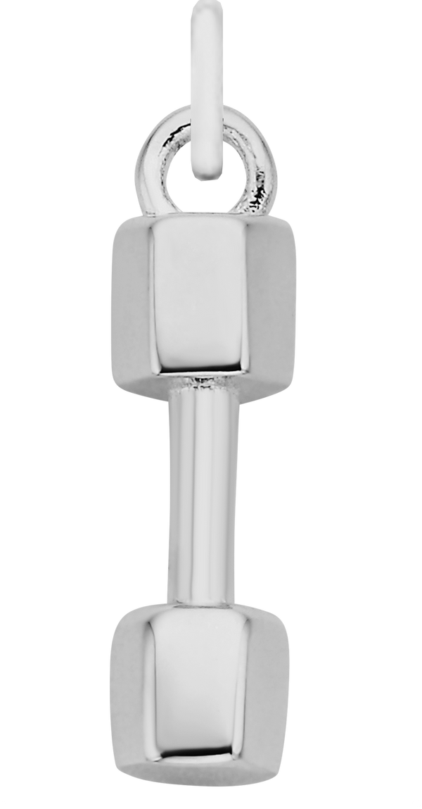 Charm Single Pendant - Silver / Sports - Weight