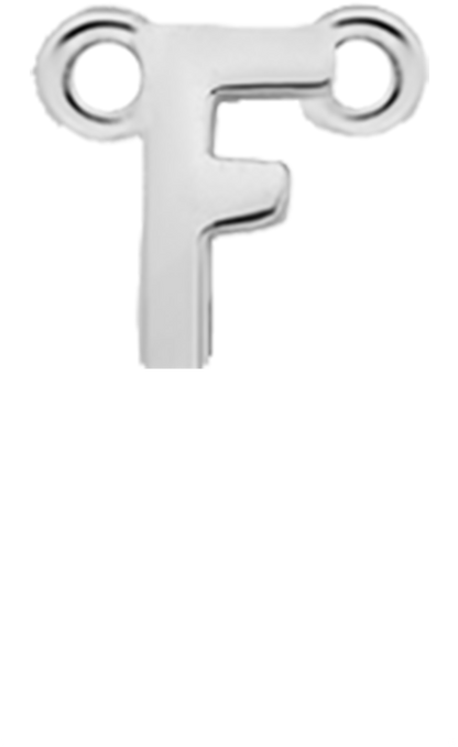 CYL Single Pendant - Silver / Letters