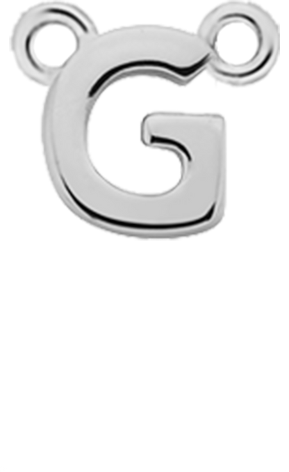 CYL Single Pendant - Silver / Letters