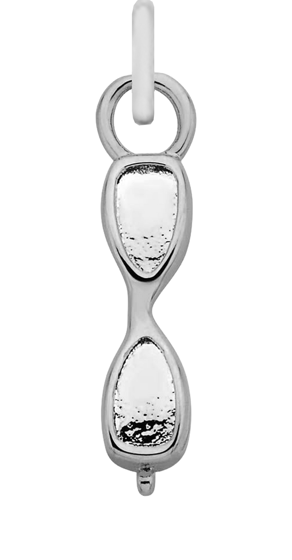 Charm Single Pendant - Silver / Sports - Goggles