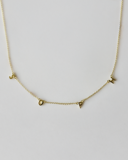 Choose Your Letters Necklace